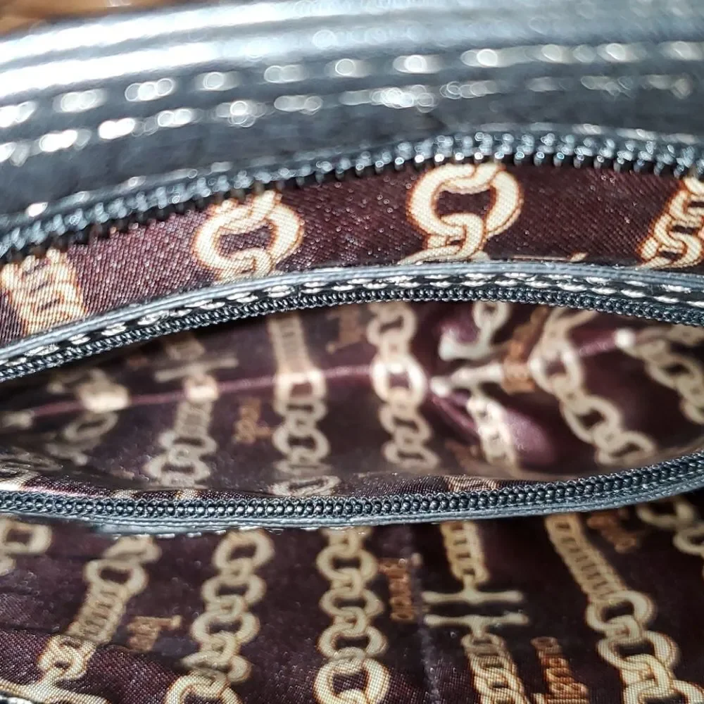 Tignanello Black Leather Purse